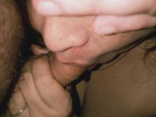 Nice mature married filipina sucking my cock