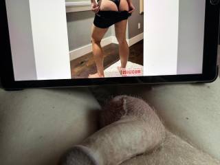 hothello ~ “Stripping on Zoig cam teasing everyone she can with that ass!  Makes her so wet!!!”