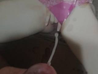 The first pulse of cum for Ms. Curiousnewb