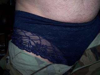 I got new panties today.They are Delta Burke with lace