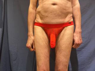 Even when flaccid  'He' is rather obvious in these undies.