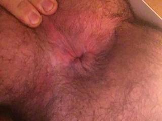 Spreading my ass wanting someone to rim it