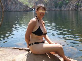 Water hole swimming