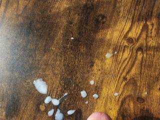 A hot shower of cum. I couldn\'t control my hands and just kept bucking them over and over again as I fucked my toy deeper and deeper