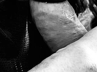 Love his cock in my mouth!!