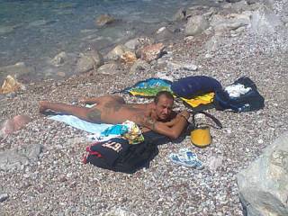 me on the beach - Montenegro