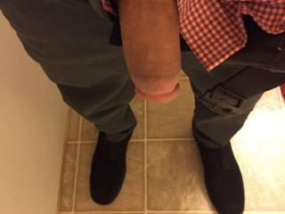 Cock out in restroom 1