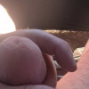 Got horny while hunting and had to film myself cumming for you.