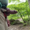 I tie up my balls and go dick out hiking!